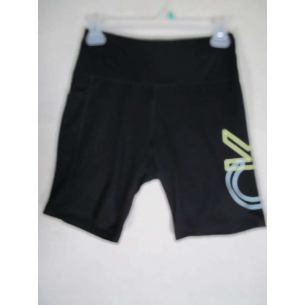 Calvin Klein Performance Stretch Youth Girls‎ Shorts M Black Logo Pocket